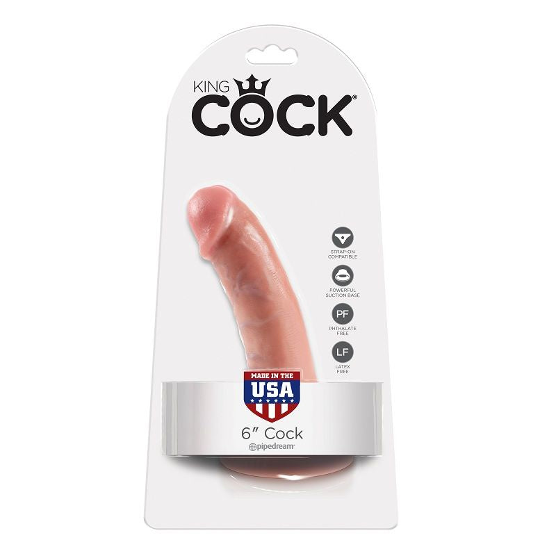 KING COCK - 6 COCK MEAT 15.2 CM