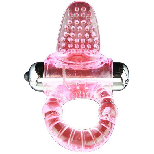 BAILE - SWEET ABS 10 RHYTHMS RING PINK VIBRATOR CENIS RING