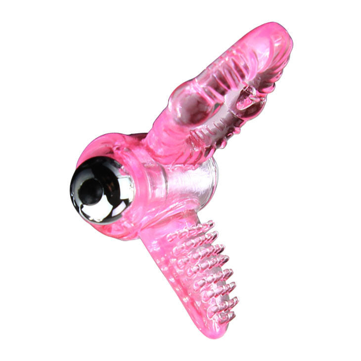 BAILE - SWEET ABS ANILLO VIBRADOR PARA EL PENE 10 RITMOS ROSA