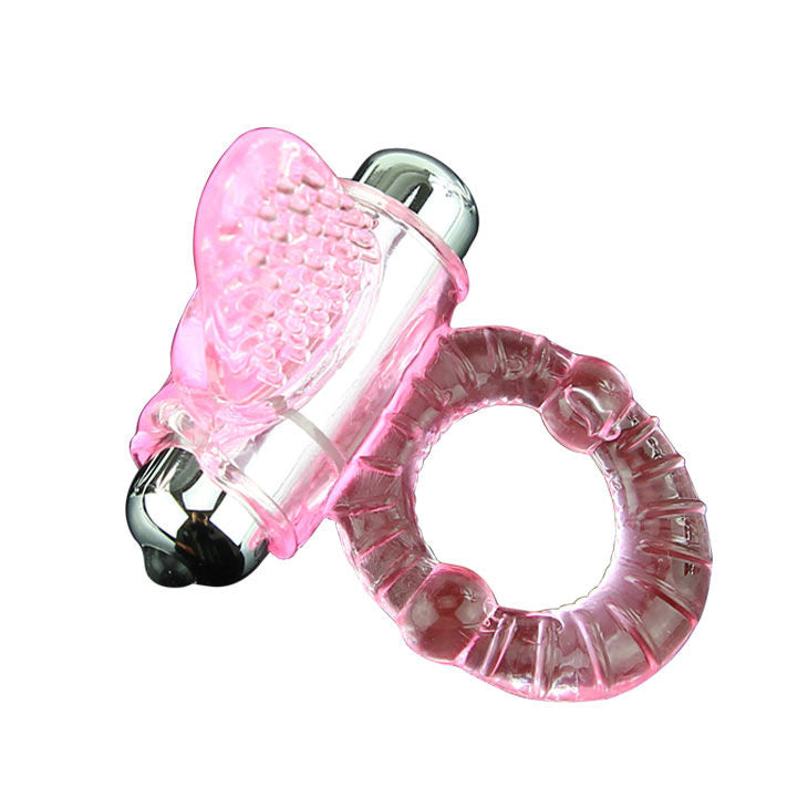 BAILE - SWEET ABS 10 RHYTHMS RING PINK VIBRATOR CENIS RING