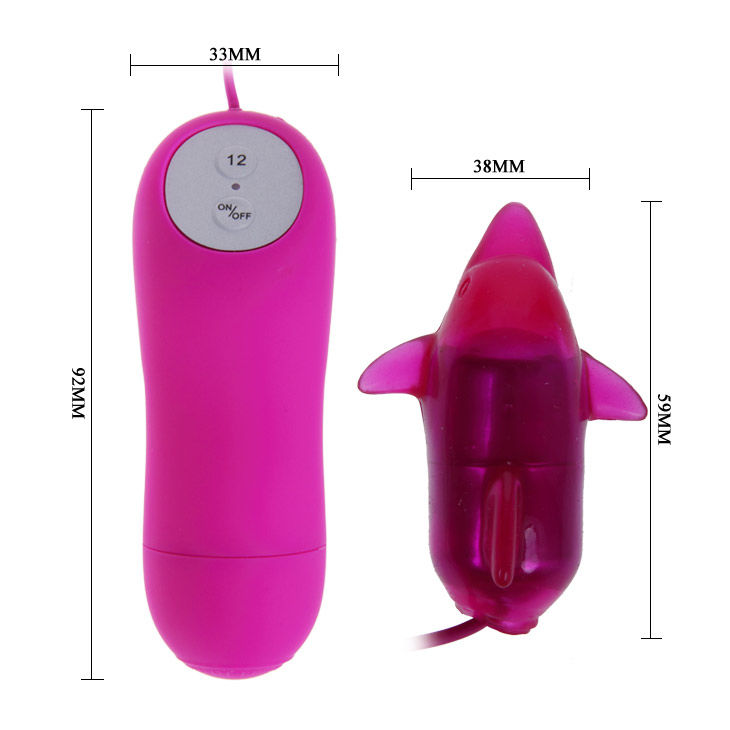 BAILE - VIBRADOR DELFIN CUTE SECRET 12V