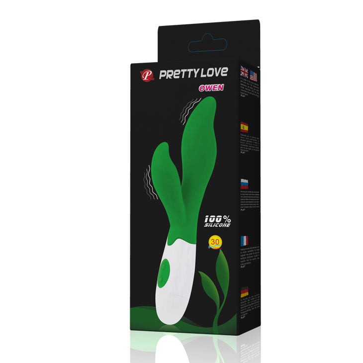 PRETTY LOVE - VIBRADOR FLIRTATION OWEN GREEN