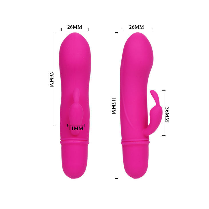 PRETTY LOVE - FLIRTATION VIBRATOR WITH RABBIT CAESAR