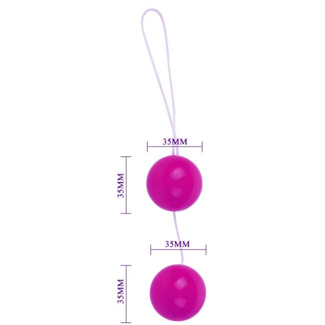 BAILE - TWIN BALLS PURPLE CHINESE BALLS UNISEX