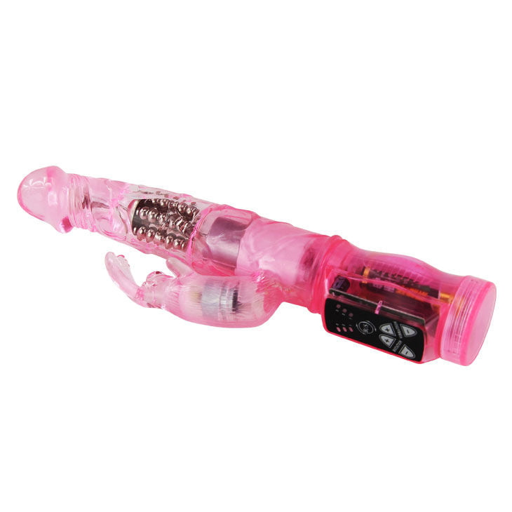 BAILE - PINK RABBIT MINI ROTATOR WITH SUPERSTIMULATOR