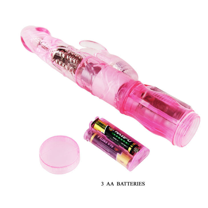 BAILE - PINK RABBIT MINI ROTATOR WITH SUPERSTIMULATOR