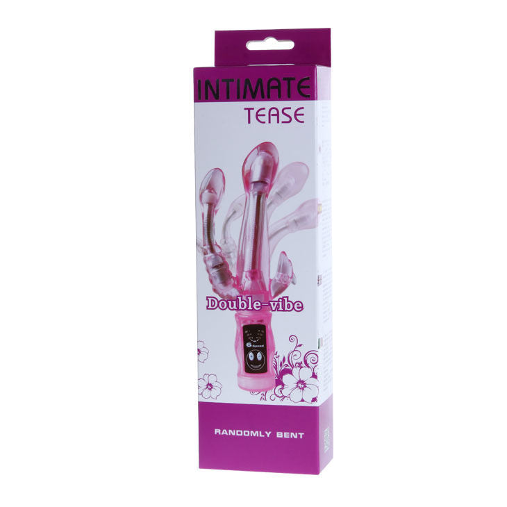 BAILE - FLEXIBLE VIBRATOR WITH ANAL STIMULATOR