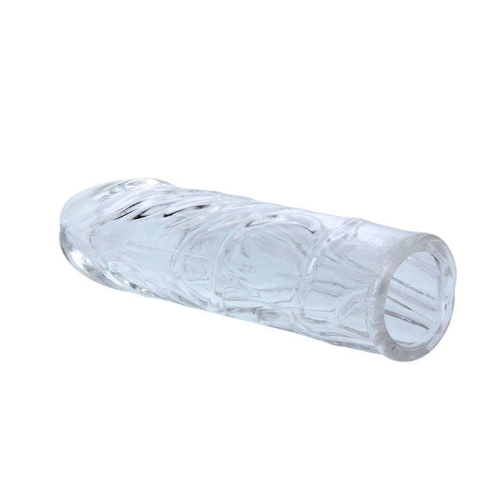 BAILE - FUNDA PARA PENE DE SILICONA TRANSPARENTE 13 CM