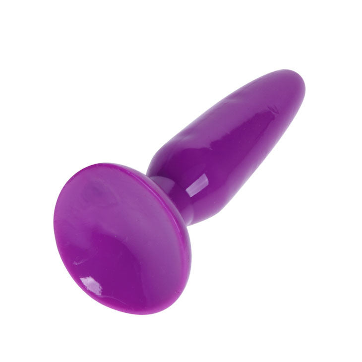 BAILE - PLUG ANAL PEQUEÑO MORADO 15 CM