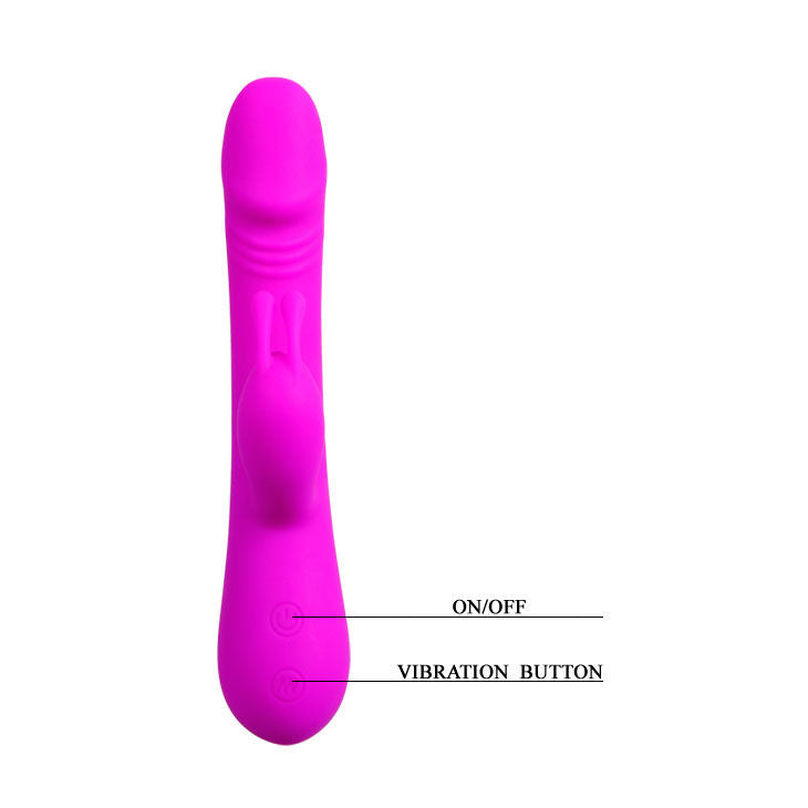 PRETTY LOVE - VIBRADOR DE COQUETEO CON CONEJO CLEMENT