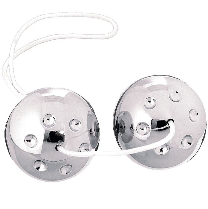 SEVEN CREATIONS - SILVER GEISHA BALLS SILVER COLORED