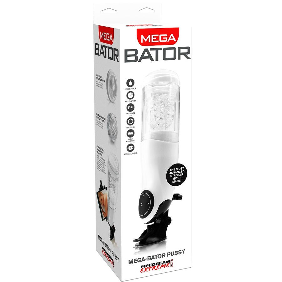 EXTREME TOYZ - PDX MEGA BATOR USB-MNNLICHER MASTURBATOR VAGINA WEISS