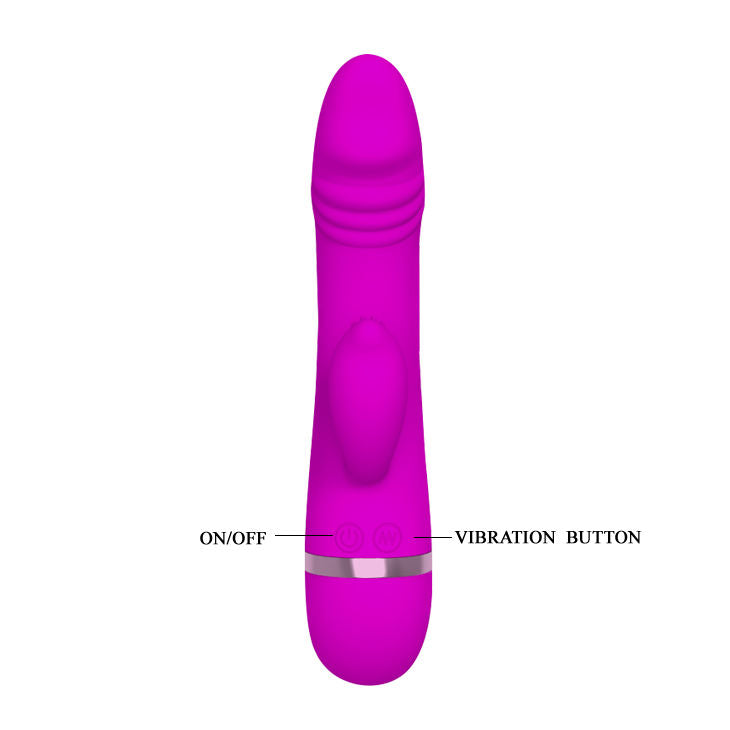 PRETTY LOVE - VIBRADOR DE COQUETEO CON CONEJO DAVID