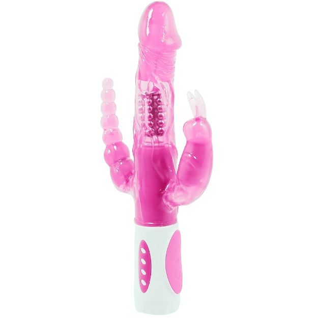 BAILE - PRETTY BUNNY TRIPLE VIBRATOR ROTATOR