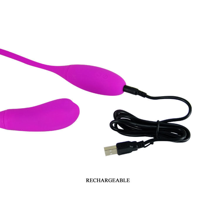 PRETTY LOVE - VIBRADOR INTELIGENTE SNAKY VIBE 7V + 3 COSQUILLAS 