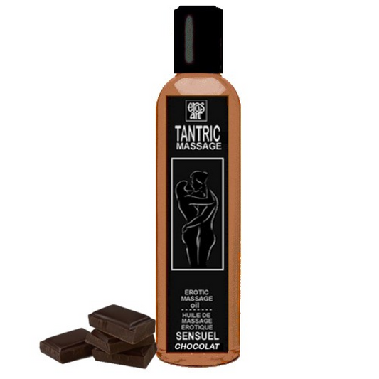 EROS-ART - ACEITE DE MASAJE TÁNTRICO NATURAL Y CHOCOLATE AFRODISÍACO 30 ML