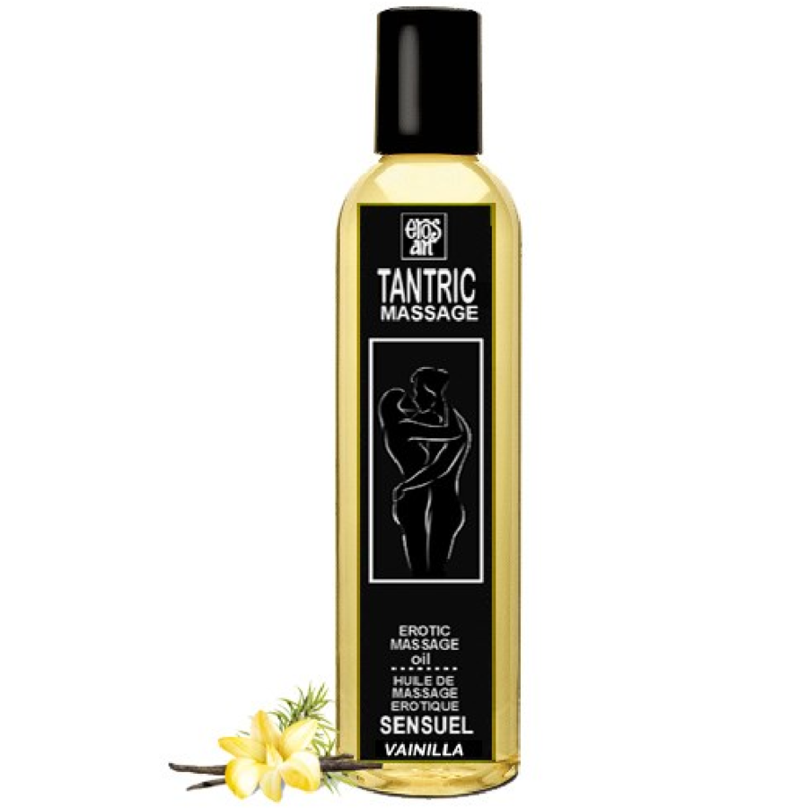 EROS-ART - ACEITE DE MASAJE TÁNTRICO NATURAL Y AFRODISÍACO VAINILLA 30 ML