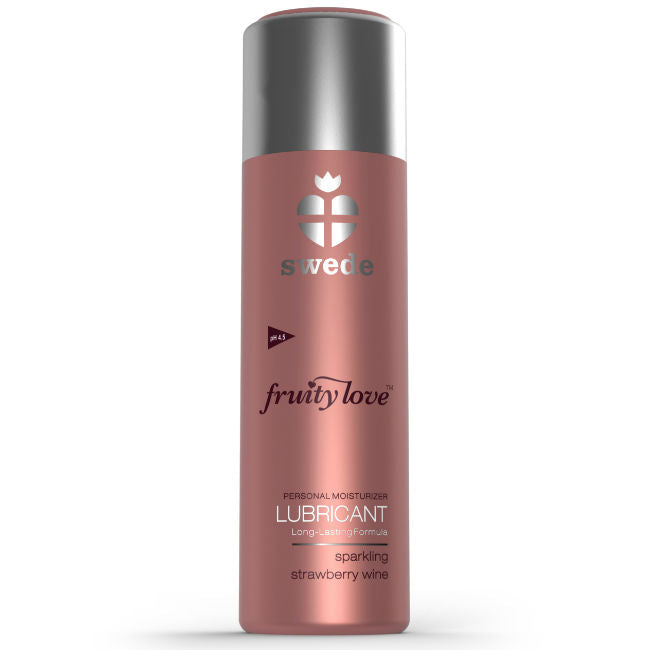 SWEDE - LUBRICANTE FRUITY LOVE VINO ESPUMOSO FRESA 50 ML