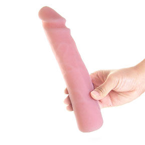 BAILE - DILDO DE SILICONA CON TACTO PIEL REALISTA 23 CM