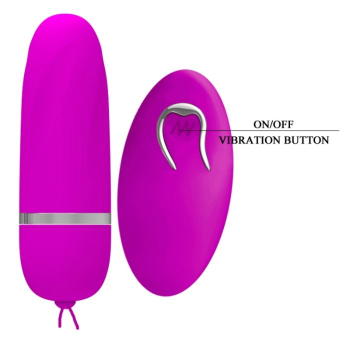 PRETTY LOVE - HUEVO VIBRADOR DEBBY CON CONTROL