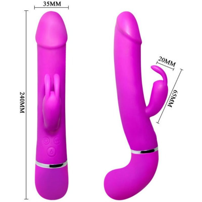 PRETTY LOVE - VIBRADOR HENRY CON 12 MODOS DE VIBRACIÓN Y FUNCIÓN SQUIRT