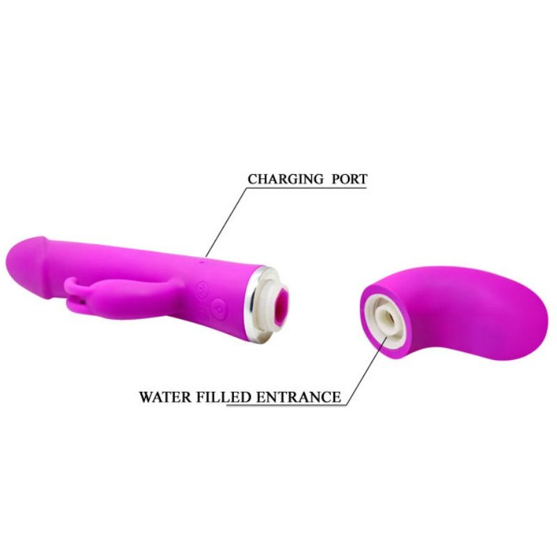 PRETTY LOVE - HENRY VIBRATOR MIT 12 VIBRATIONSMODI UND SQUIRT-FUNKTION