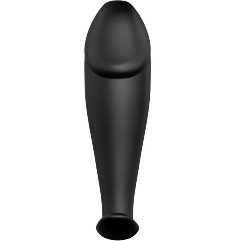 PRETTY LOVE - PLUG ANAL DE SILICONA FORMA PENE NEGRO