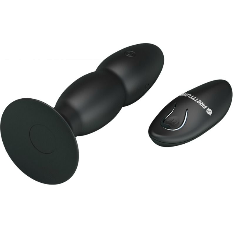 PRETTY LOVE - PLUG VIBRADOR Y ROTACIÓN POR CONTROL REMOTO