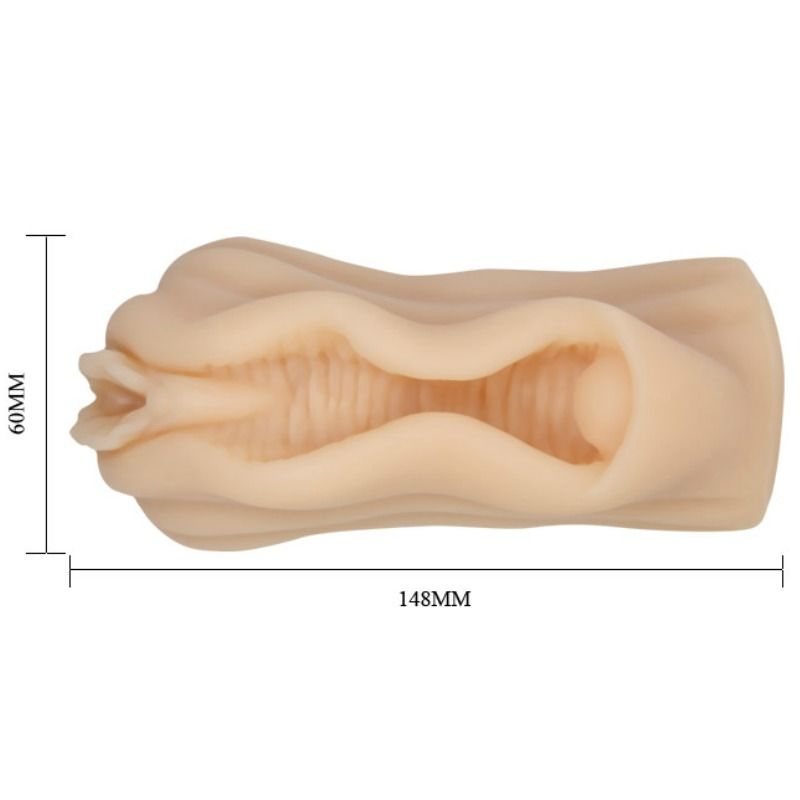 BAILE - MINI MASTURBADOR MASCULINO DISEÑO VAGINAL IPS