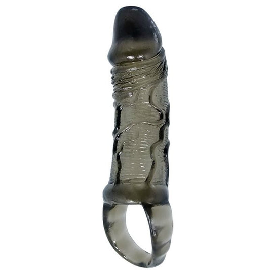 BAILE - PENIS EXTENSION SLEEVES WITH STRAP FOR TESTICLES 11.5 CM