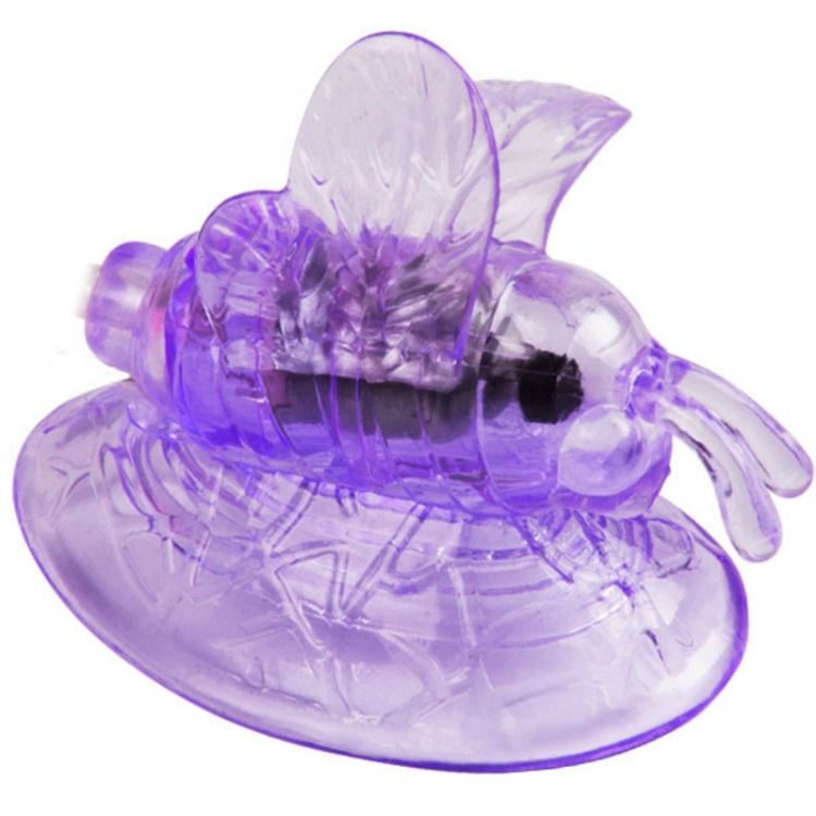 BAILE - PURPLE CLITORIS STIMULATION VIBRATING BUTTERFLY