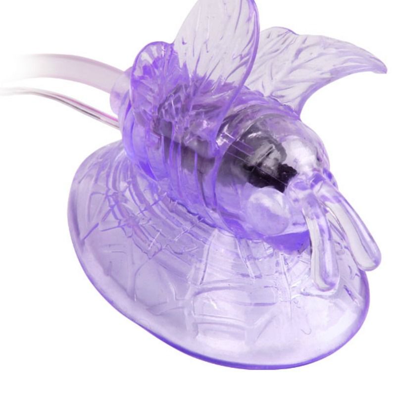 BAILE - PURPLE CLITORIS STIMULATION VIBRATING BUTTERFLY