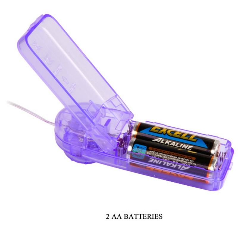 BAILE - PURPLE CLITORIS STIMULATION VIBRATING BUTTERFLY