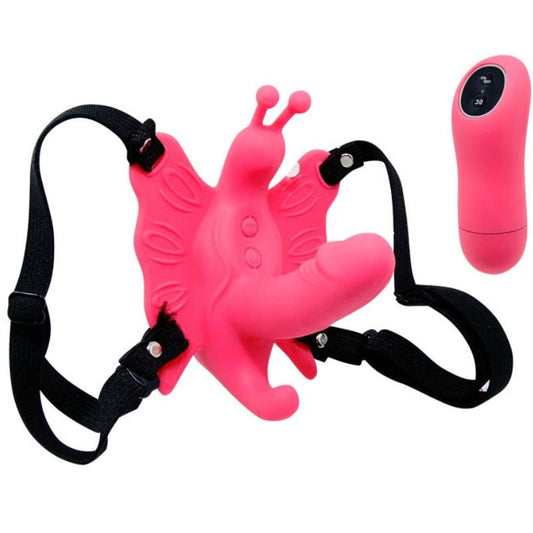 BAILE - ULTRA PASSIONATE BUTTERFLY HARNESS WITH REMOTE CONTROL