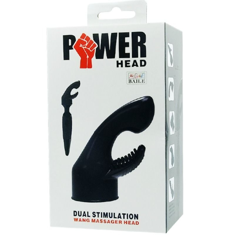 BAILE - POWER HEAD INTERCAMBIABLE HEAD FOR MASSAGERGY POINT STIMULATION AND CLITORIS