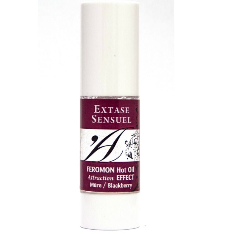 EXTASE SENSUAL - MASSAGE OIL WITH WARMING EFFECT AND BLACKBERRY PHEROMONES 30 ML