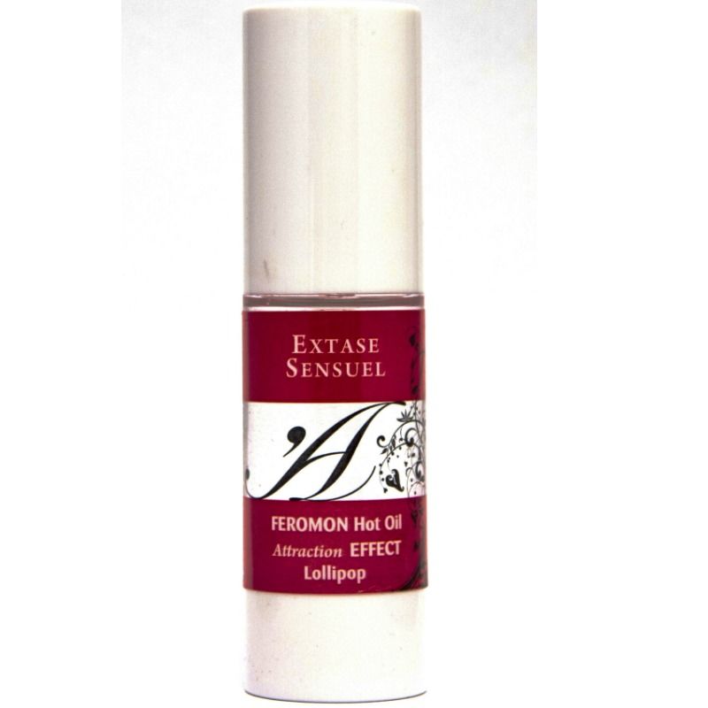 EXTASE SENSUAL - MASSAGE OIL WITH WARMING EFFECT AND LOLLIPOP PHEROMONES 30 ML