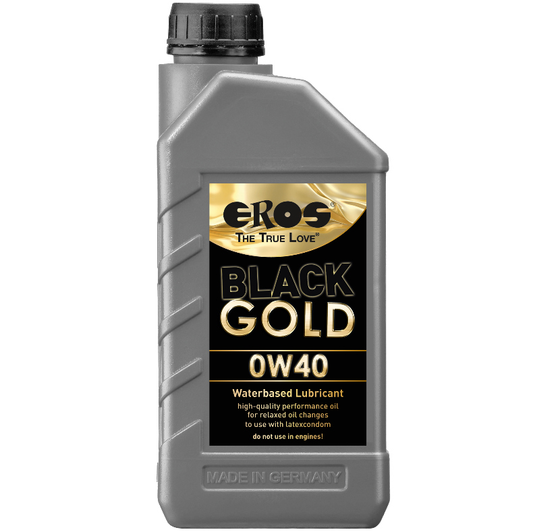 EROS - LUBRICANTE BASE AGUA BLACK GOLD 0W40 1000 ML