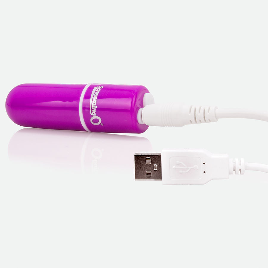 SCREAMING O - RECHARGEABLE VIBRATING BULLET VOOOM FLIE