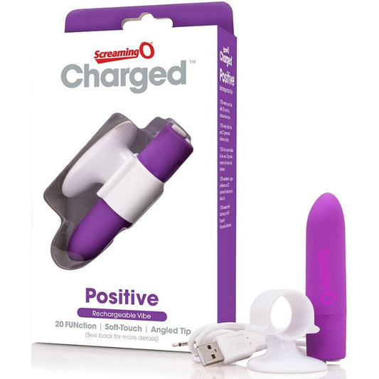 SCREAMING O - LIKE RECHARGEABLE MASSAGER POSITIVE FLIE