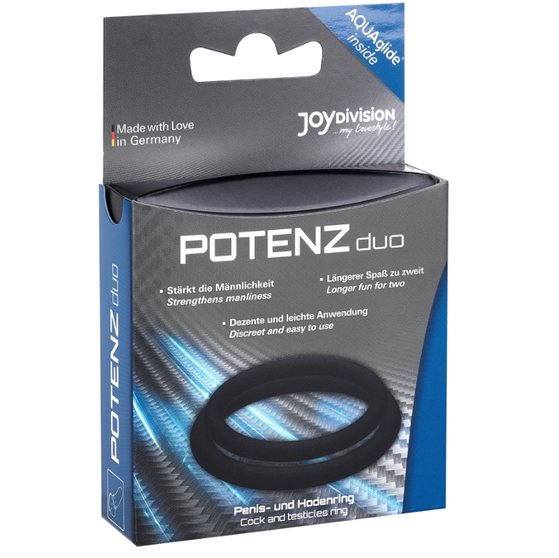 JOYDIVISION POTENZDUO - RINGS BLACK - M