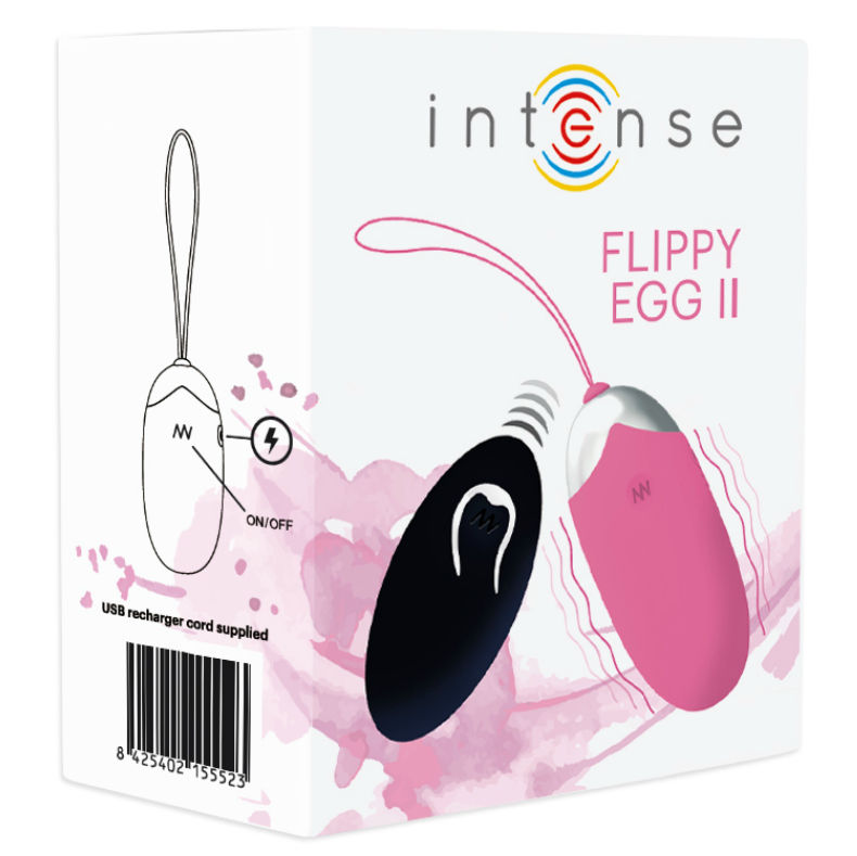 INTENSE - FLIPPY II VIBRATING EGG WITH REMOTE CONTROL