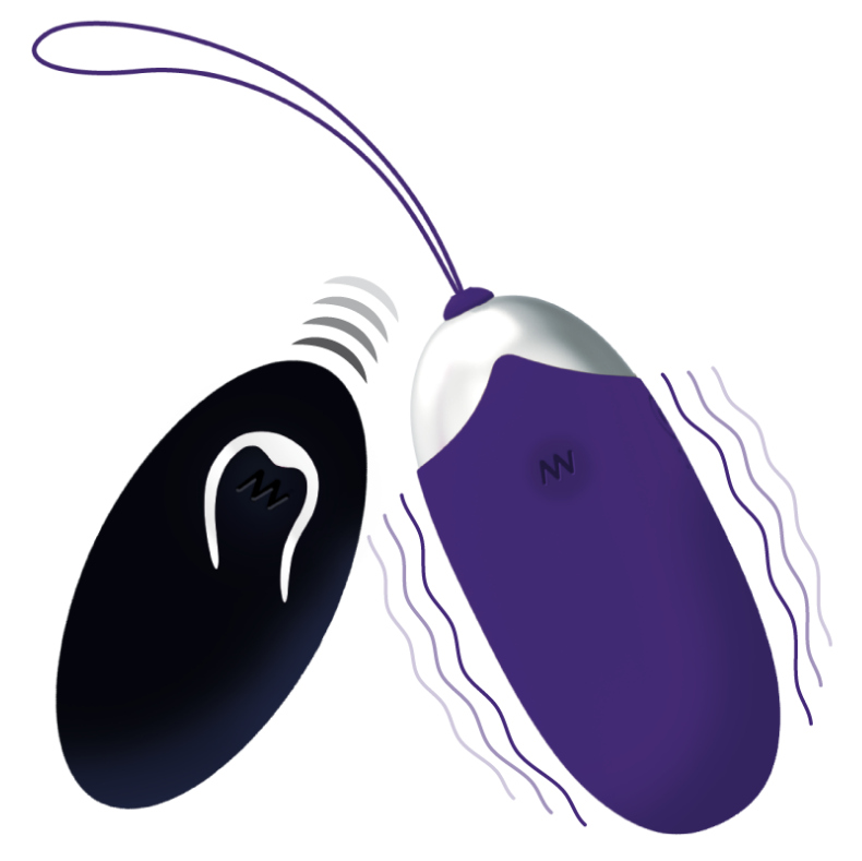 INTENSE - FLIPPY II VIBRATING EGG WITH REMOTE CONTROL