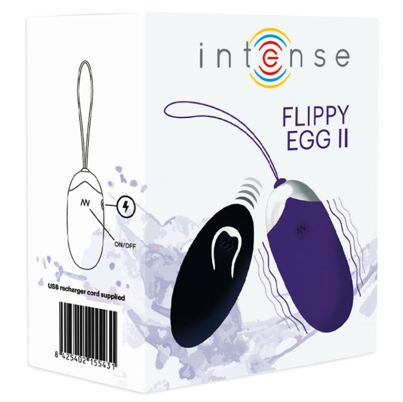 INTENSE - FLIPPY II VIBRATING EGG WITH REMOTE CONTROL