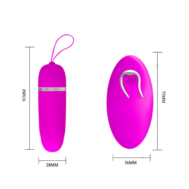 PRETTY LOVE - DEBBY VIBRATING EGG WITH CONTROL