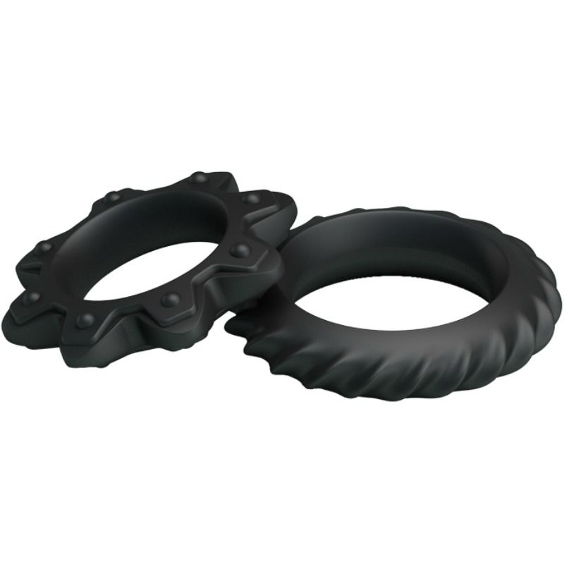 BAILE - KIT 2 RING BLOOMING SILICONE RINGS