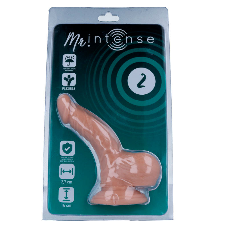 MR INTENSE - 2 PENE REALISTA 16 CM -O- 2,7 CM