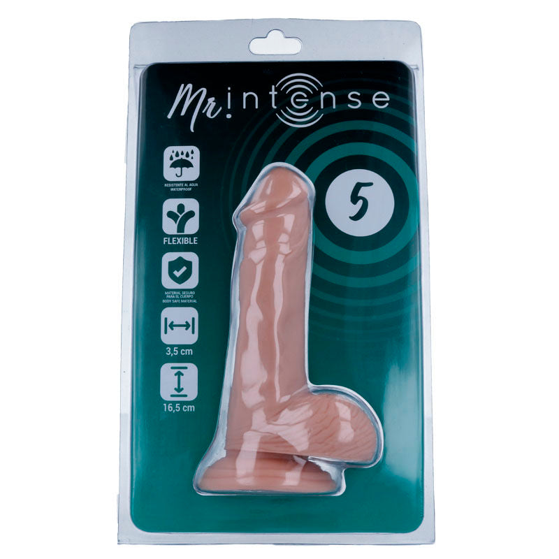 MR INTENSE - 5 PENE REALISTA 16,5 CM -O- 3,5 CM