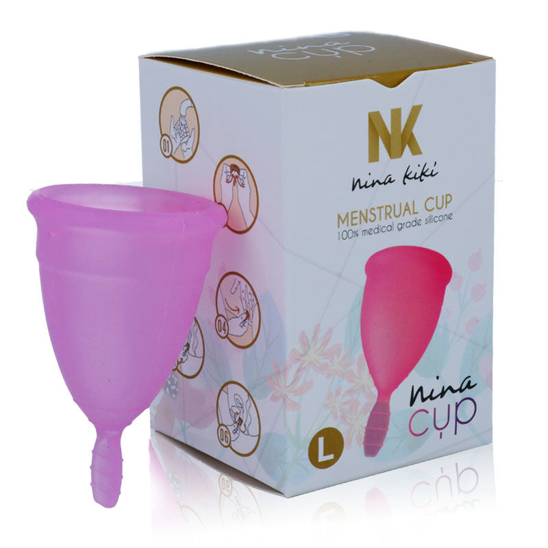 NINA KIKÍ - MENSTRUAL CUP PURPLE - SIZE L