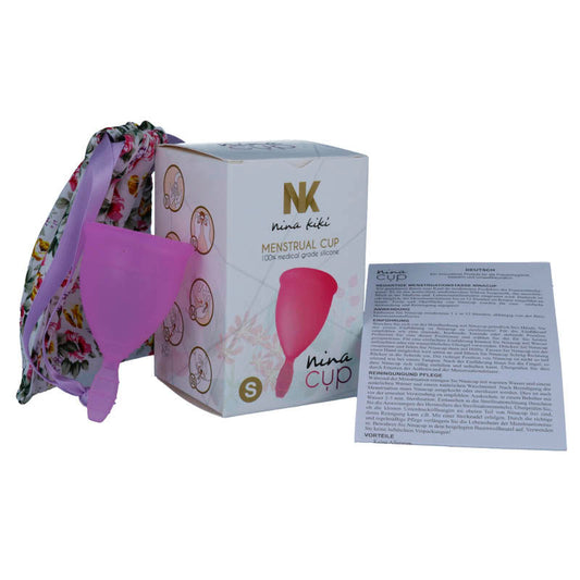 NINA KIKÍ - MENSTRUAL CUP PURPLE - SIZE S